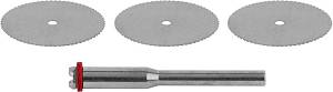 STAYER 3 шт, d 20 мм, набор отрезных кругов из нержавеющей стали (29912-H3)