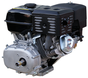 Двигатель LIFAN 188FD-R 11А (13 л.с., 4-хтактный, одноцилиндровый, с воздушным охлаждением, вал 22 мм, 389см³, катушка 11А, ручной/электрический стартер, понижающий редуктор, сцепление, вес 34 кг)