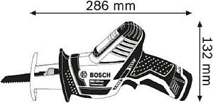 Сабельная пила Bosch GSA 10,8V-LI 12Вт аккум. 3000ход/мин